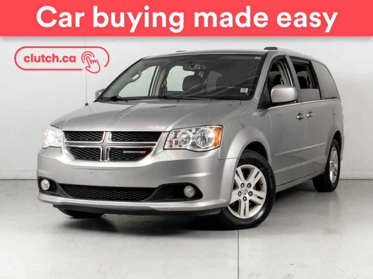 Used 2016 Dodge Grand Caravan Crew w/ Leather seats, Cruise Control, Backup Cam for sale in Bedford, NS