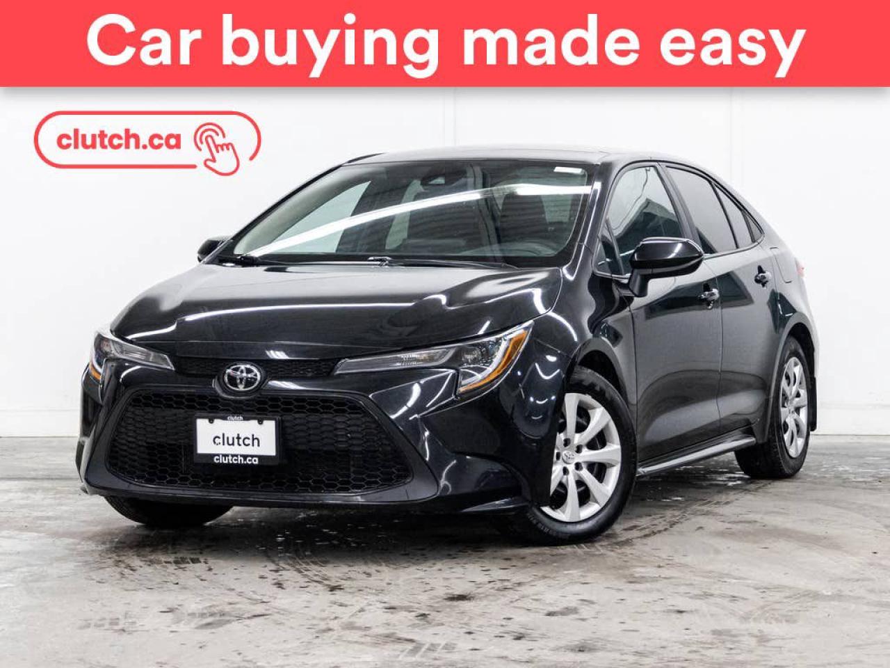 Used 2022 Toyota Corolla LE w/ Apple CarPlay & Android Auto, Heated Front Seats, Rearview Cam for sale in Toronto, ON