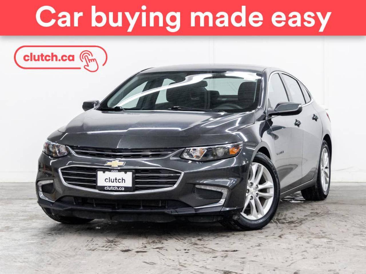 Used 2016 Chevrolet Malibu LT w/Apple Carplay & Android Auto, Cruise Control, Rearview Cam for sale in Toronto, ON