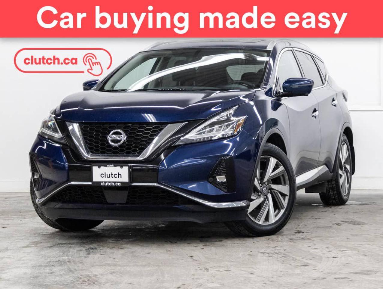 Used 2019 Nissan Murano SL AWD w/Apple CarPlay & Android Auto, Heated Front Seats, Backup Cam for sale in Toronto, ON