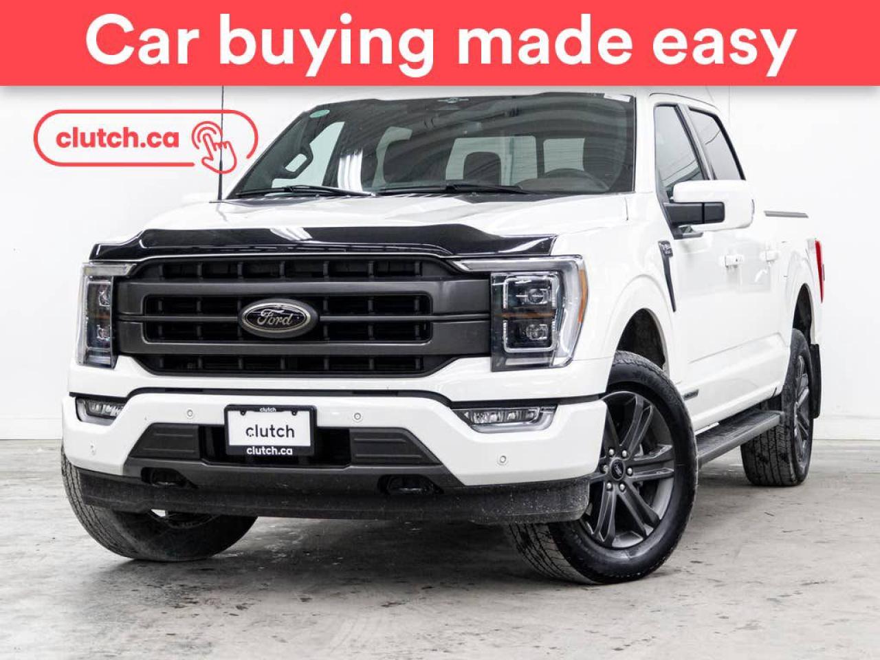 Used 2023 Ford F-150 Lariat SuperCrew 5 1/2 ft 4x4 w/ Apple CarPlay & Android Auto, Nav, Rearview Cam for sale in Toronto, ON