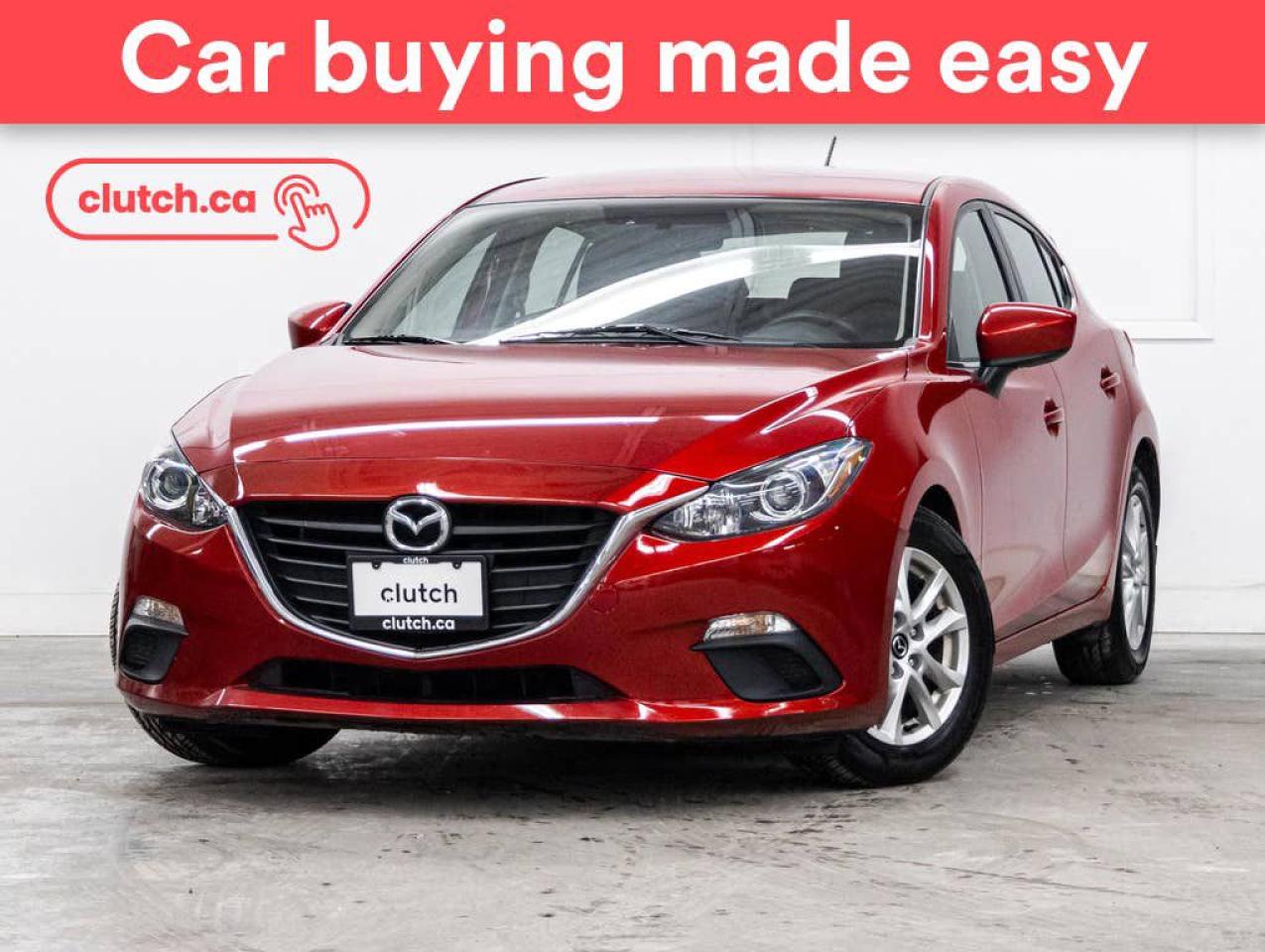 Used 2016 Mazda MAZDA3 Sport GS w/Cruise Control, Rearview Cam, Bluetooth for sale in Toronto, ON
