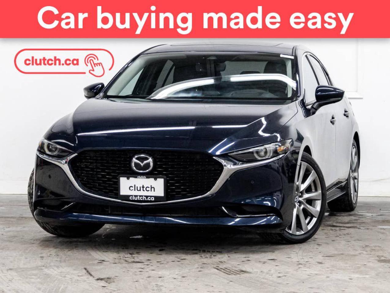 Used 2021 Mazda MAZDA3 GT AWD w/ Premium Pkg w/ Apple CarPlay & Android Auto, Rearview Cam, Dual Zone A/C for sale in Toronto, ON