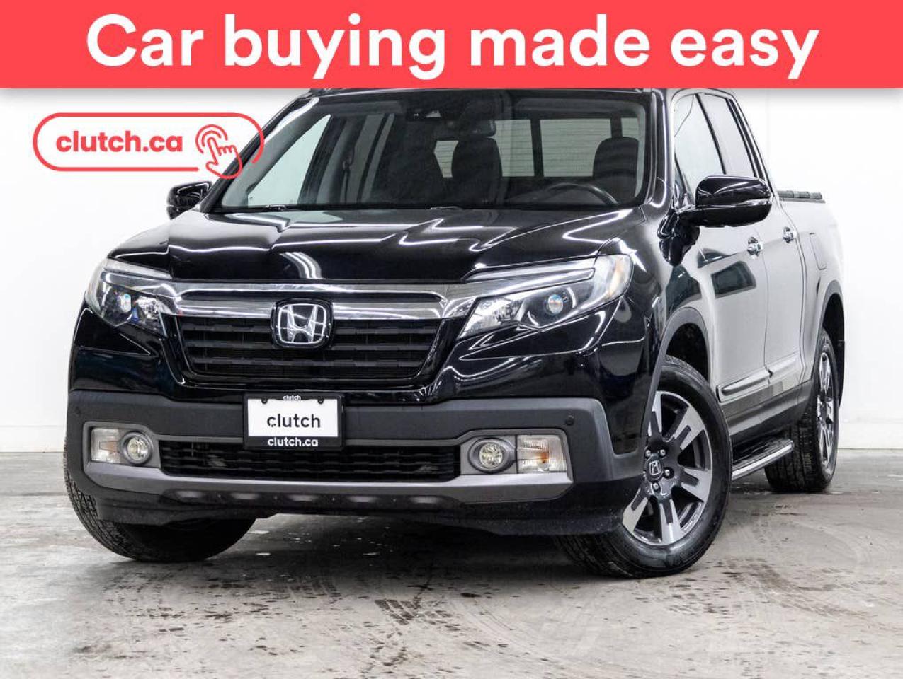Used 2018 Honda Ridgeline Touring AWD w/Apple CarPlay & Android Auto, Heated Front Seats, Backup Cam for sale in Toronto, ON
