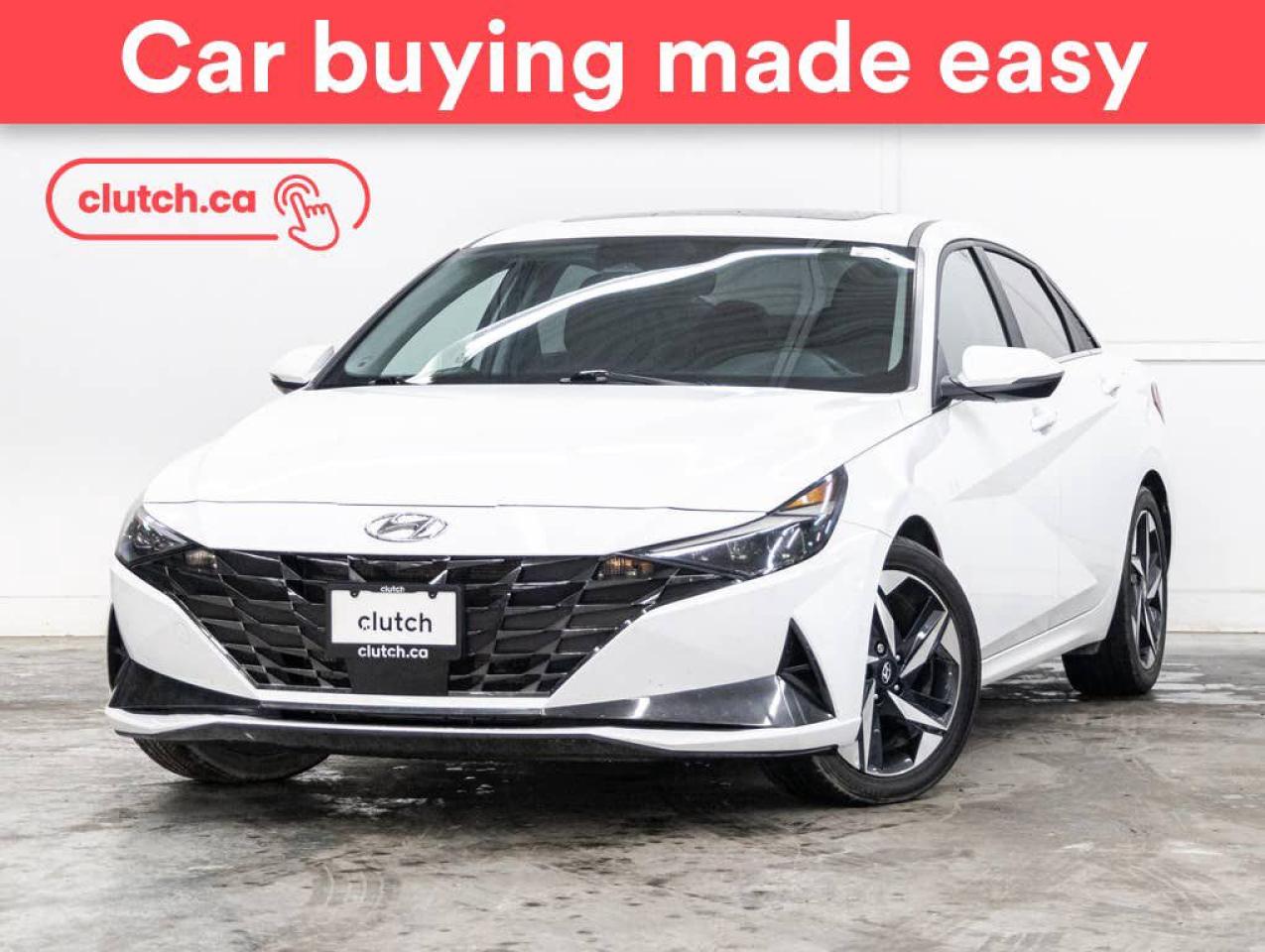 Used 2022 Hyundai Elantra Ultimate w/ Tech Pkg w/ Apple CarPlay & Android Auto, Rearview Cam, Nav for sale in Toronto, ON