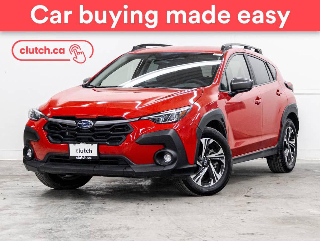 Used 2024 Subaru XV Crosstrek Touring AWD w/ Apple CarPlay & Android Auto, Rearview Cam, Heated Steering Wheel for sale in Toronto, ON