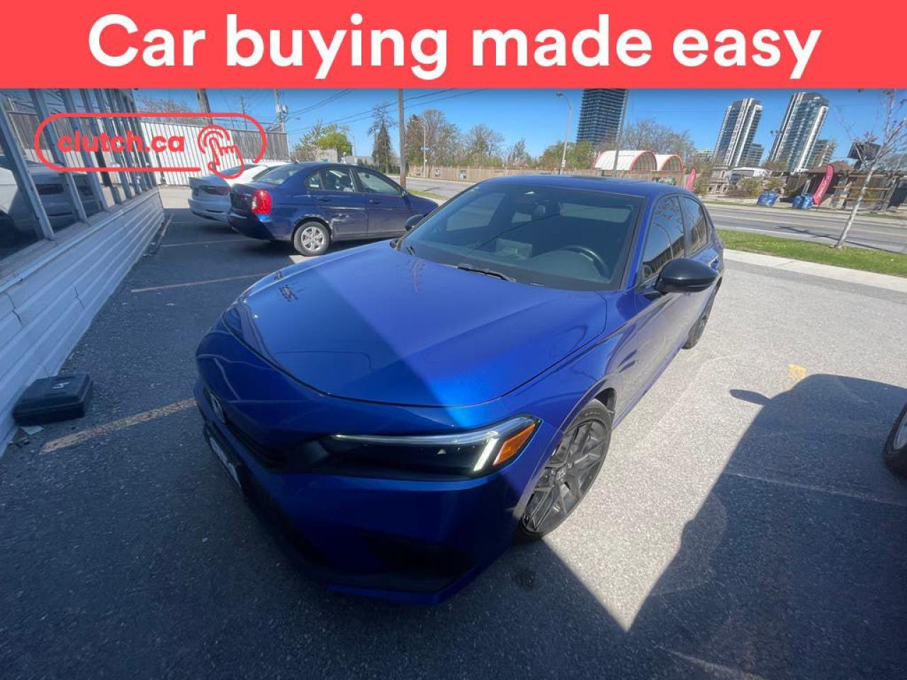 Used 2022 Honda Civic Sport w/ Apple CarPlay & Android Auto, Rearview Cam, Dual Zone A/C for sale in Toronto, ON