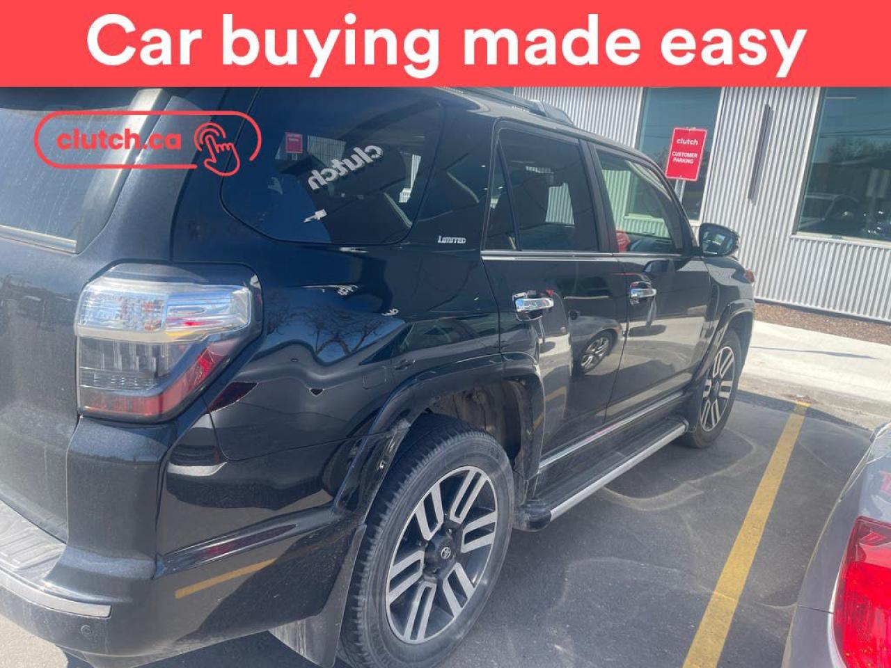 Used 2021 Toyota 4Runner Limited  w/ Apple CarPlay, Heated Front Seats, Rearview Cam for sale in Toronto, ON