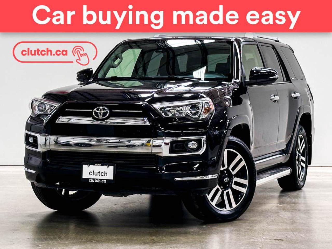 Used 2021 Toyota 4Runner Limited 4WD w/ Apple CarPlay, Heated Front Seats, Rearview Cam for sale in Toronto, ON