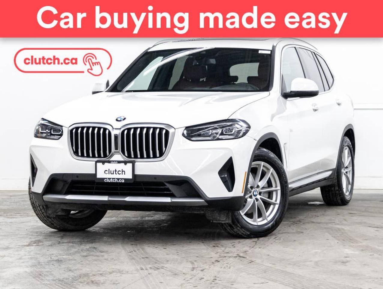 Used 2022 BMW X3 xdrive30i AWD w/ Apple CarPlay & Android Auto, Rearview Cam, Nav for sale in Toronto, ON