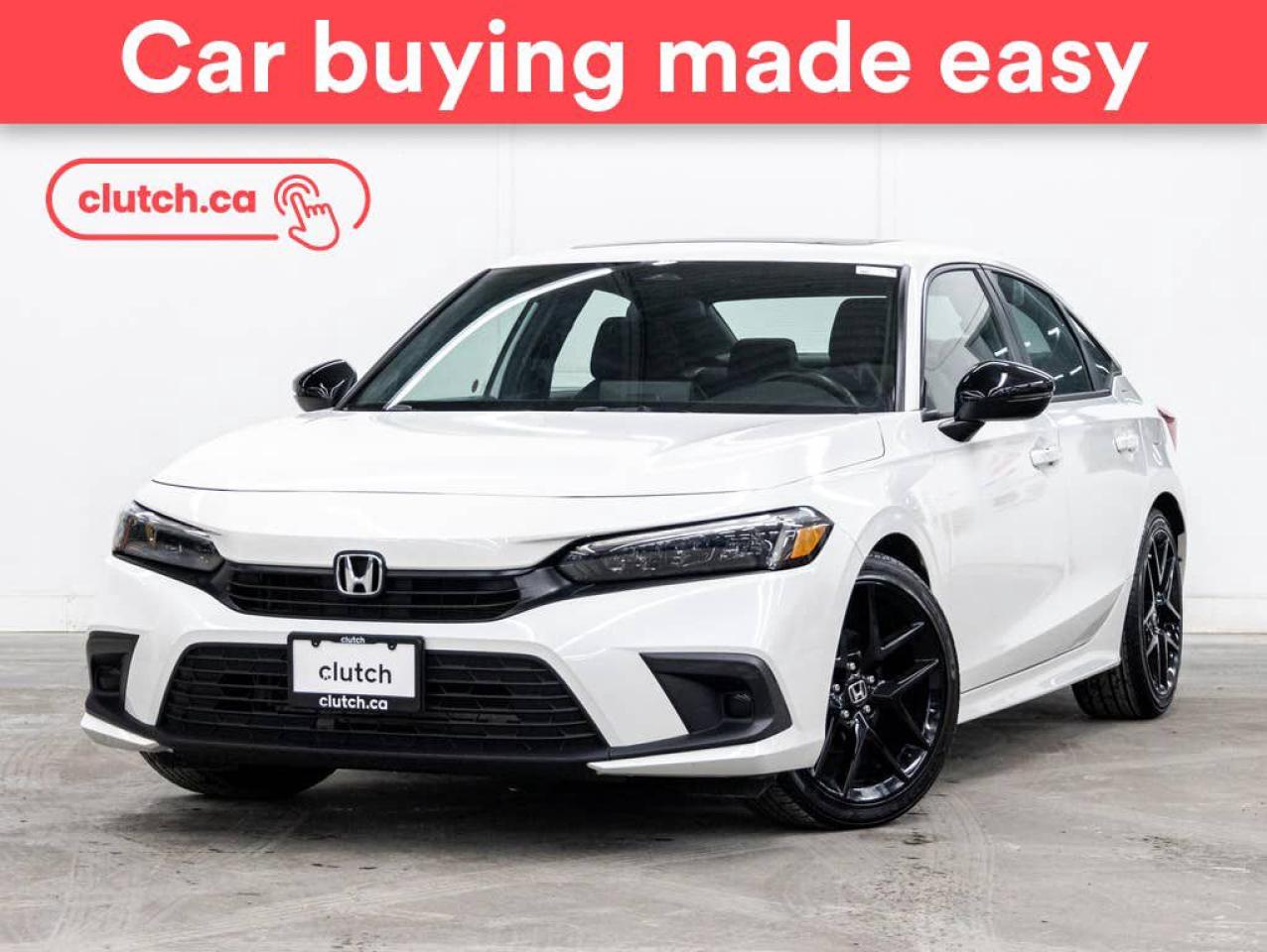 Used 2024 Honda Civic Sport w/ Apple CarPlay & Android Auto, Rearview Cam, Dual Zone A/C for sale in Toronto, ON