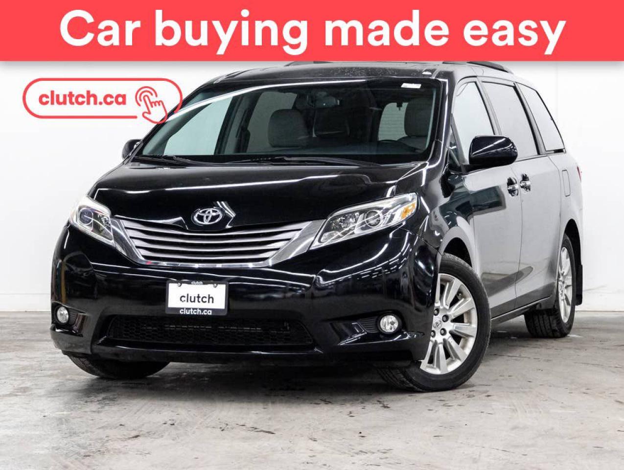 Used 2015 Toyota Sienna XLE AWD w/ Front Heated Seats, Rearview Cam, Nav for sale in Toronto, ON