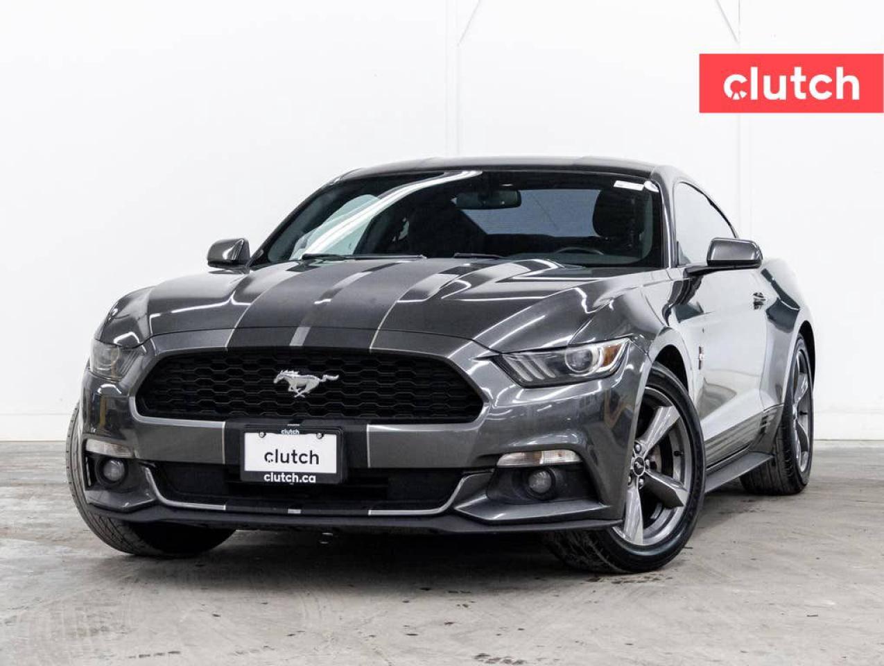 Used 2016 Ford Mustang Ecoboost w/ Rearview Cam, Cruise Control, Bluetooth for sale in Toronto, ON