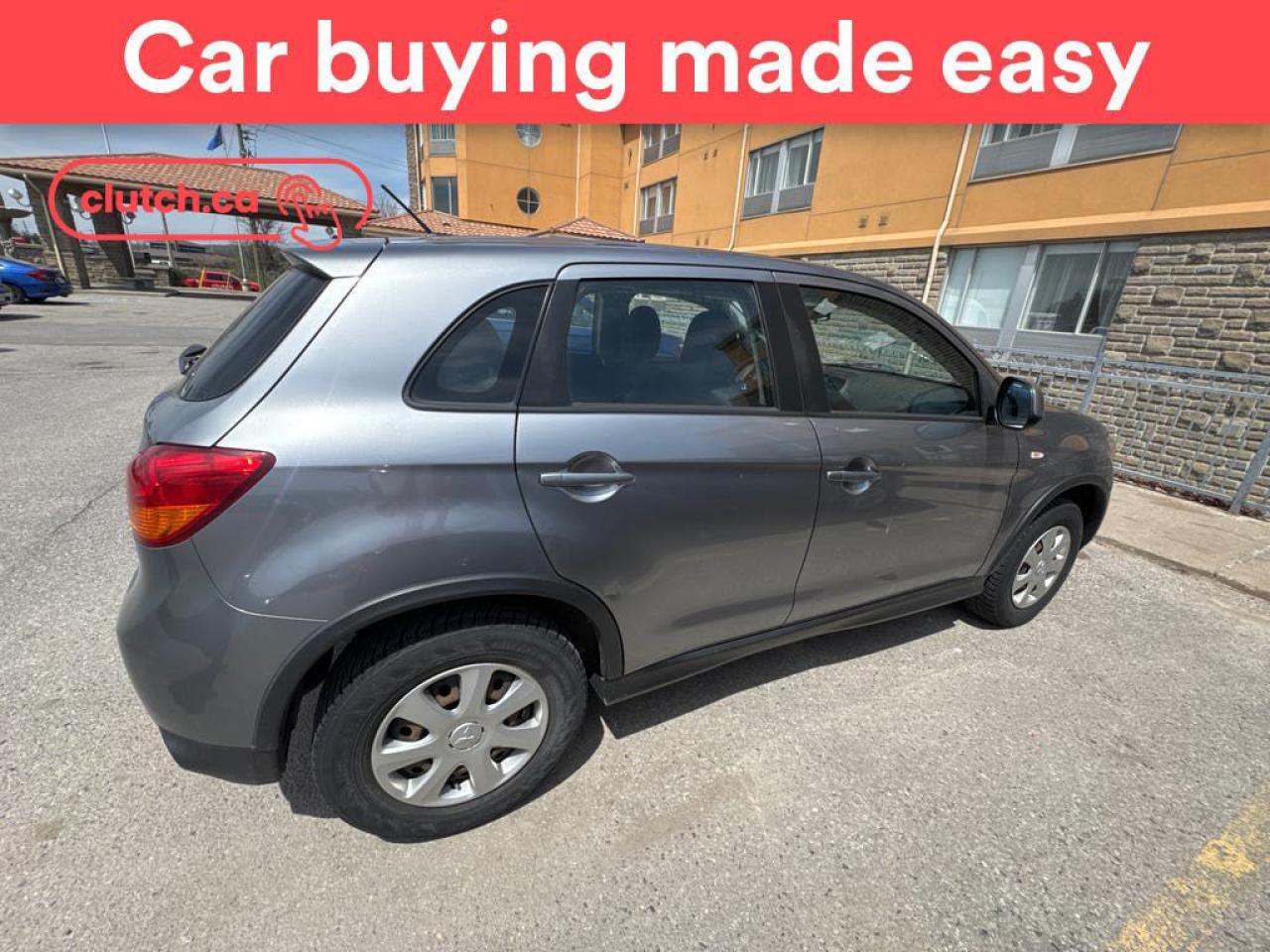 Used 2016 Mitsubishi RVR ES w/ Front Heated Seats, Cruise Control, Climate Control for sale in Toronto, ON