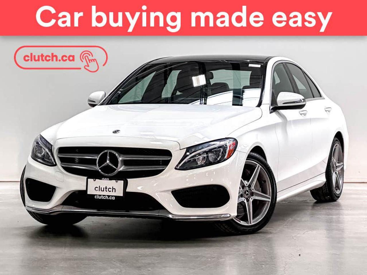 Used 2018 Mercedes-Benz C-Class C 300 4Matic AWD w/ Nav, Heated Front Seats, Rearview Cam for sale in Toronto, ON