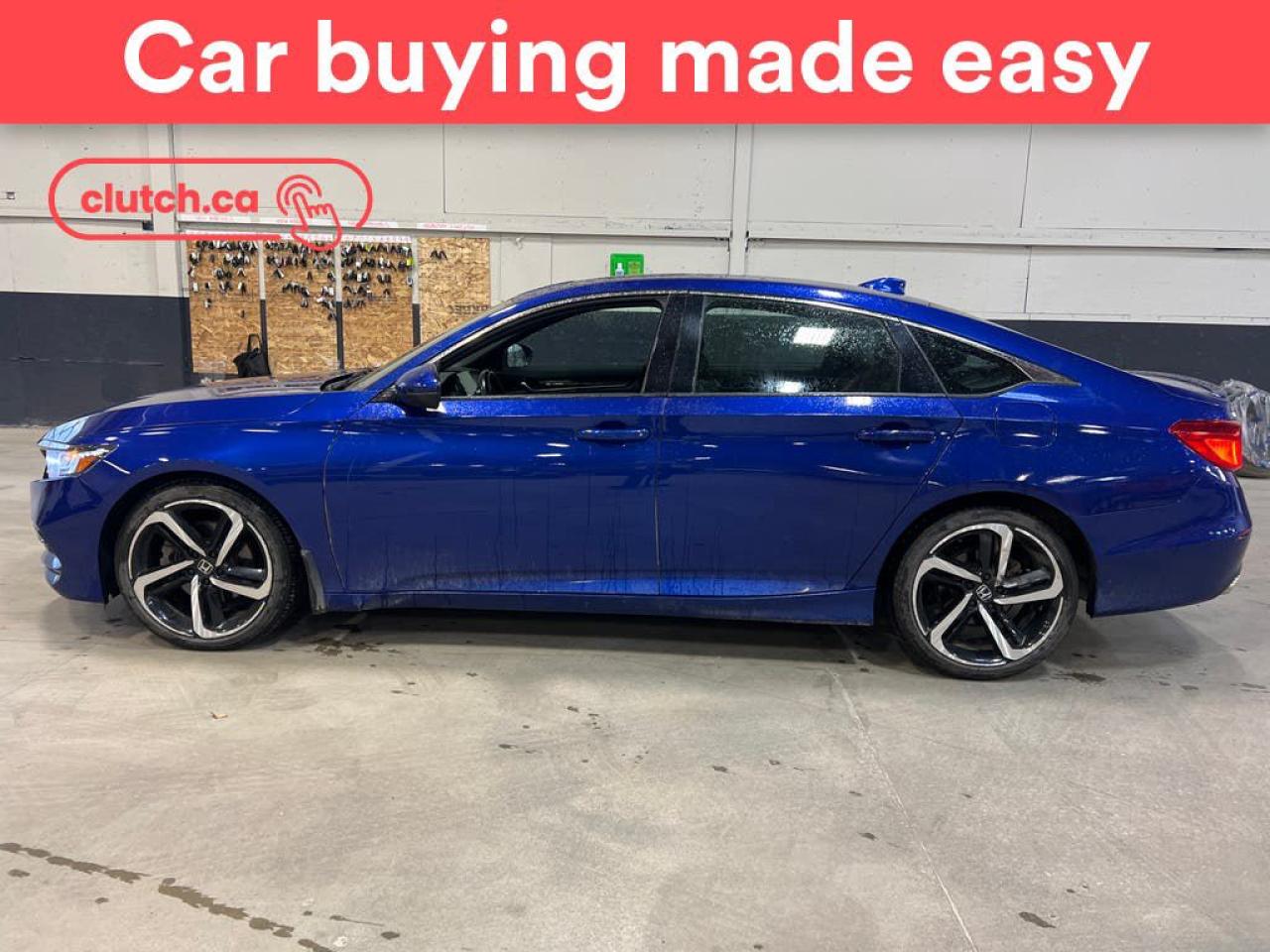 Used 2019 Honda Accord Sport w/ Apple CarPlay, Heated Front Seats, Rearview Cam for sale in Toronto, ON