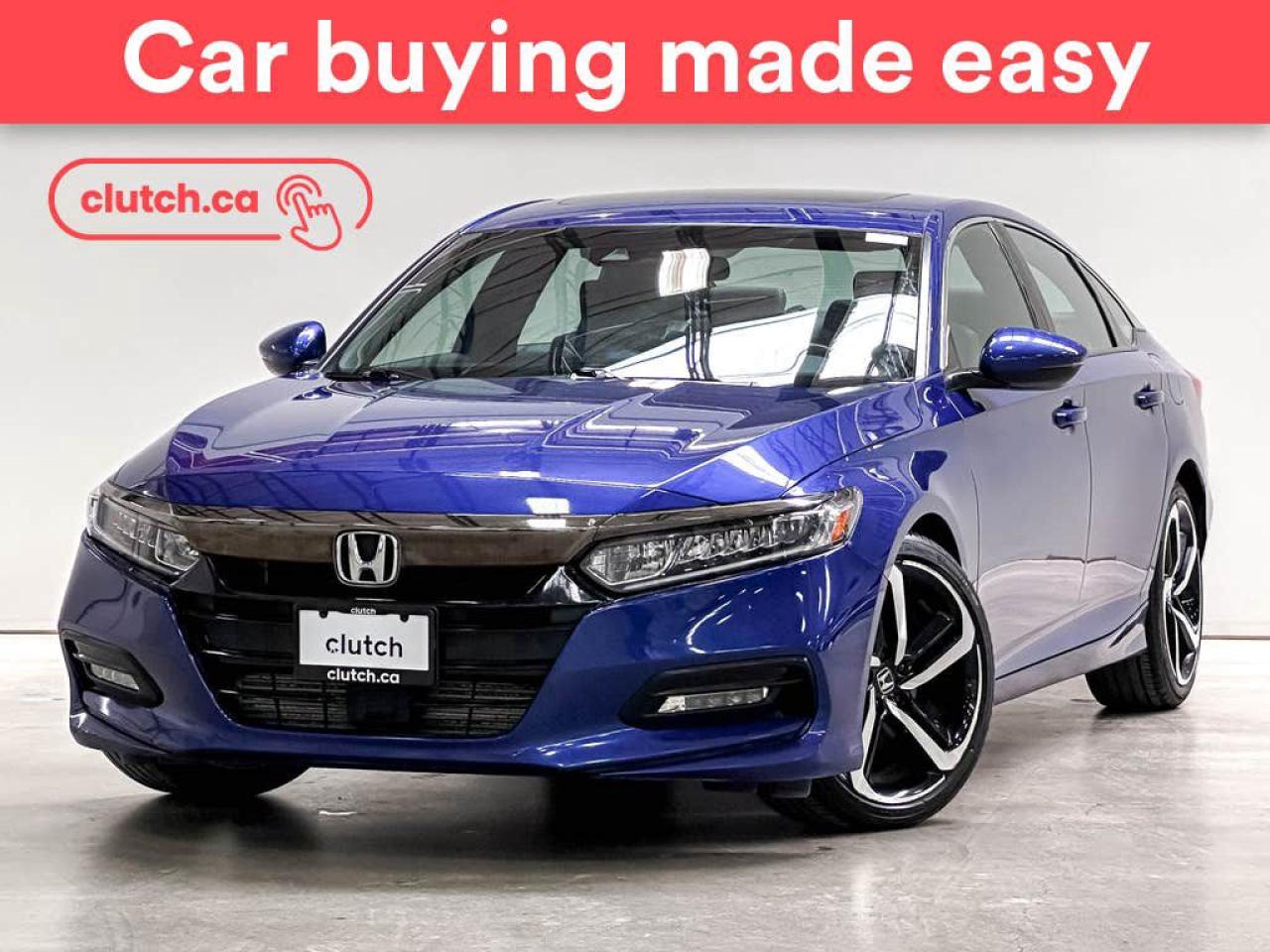 Used 2019 Honda Accord Sport w/ Apple CarPlay, Heated Front Seats, Rearview Cam for sale in Toronto, ON