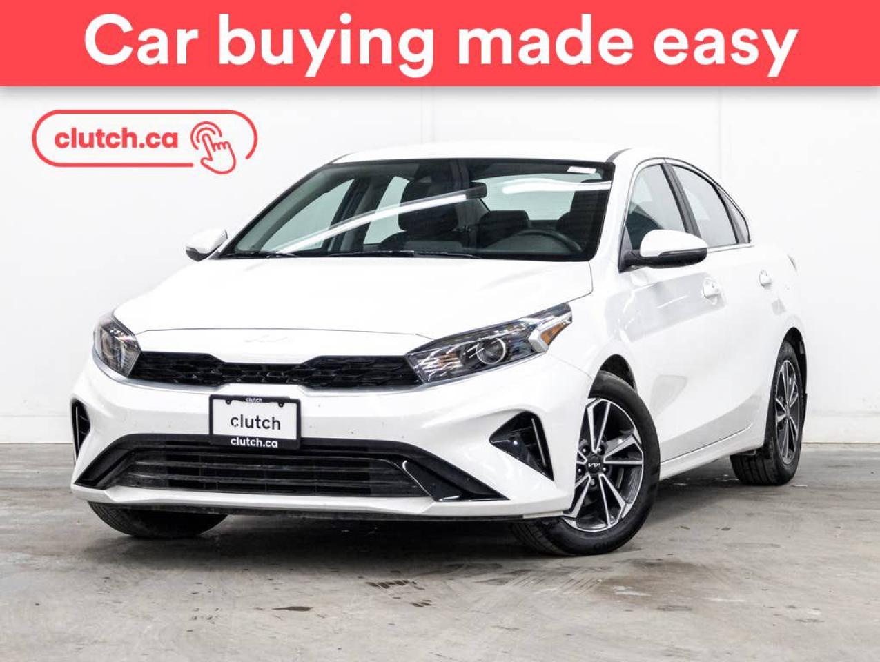 Used 2023 Kia Forte EX w/ Apple CarPlay & Android Auto, Rearview Cam, Climate Control for sale in Toronto, ON