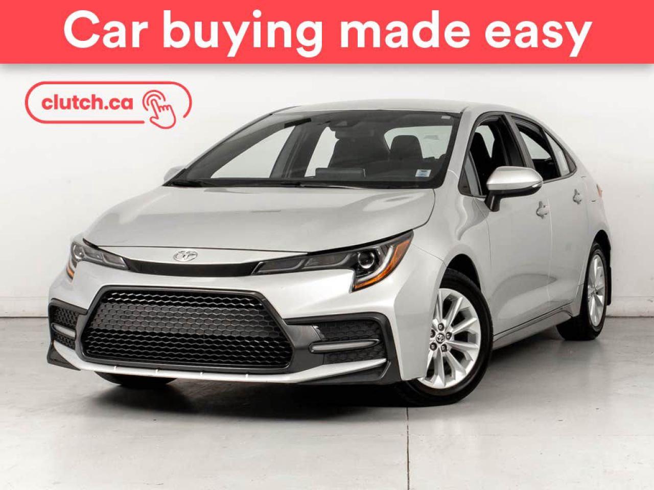 Used 2020 Toyota Corolla SE w/ Apple CarPlay, Adaptive Cruise, Backup Cam for sale in Bedford, NS