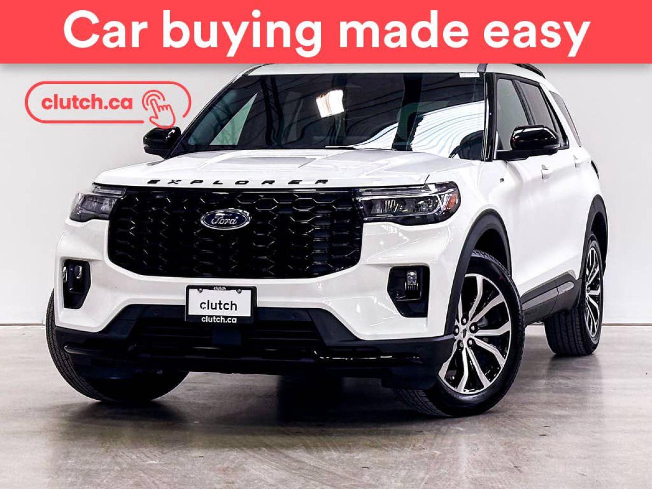 Used 2025 Ford Explorer ST-Line 4WD w/ Apple CarPlay, Heated Front Seats, Rearview Cam for sale in Toronto, ON