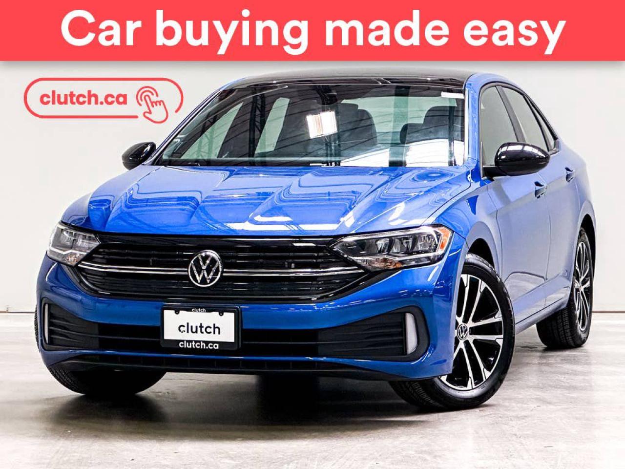Used 2023 Volkswagen Jetta Comfortline w/ Sport Pkg. w/ Apple CarPlay, Heated Front Seats, Rearview Cam for sale in Toronto, ON