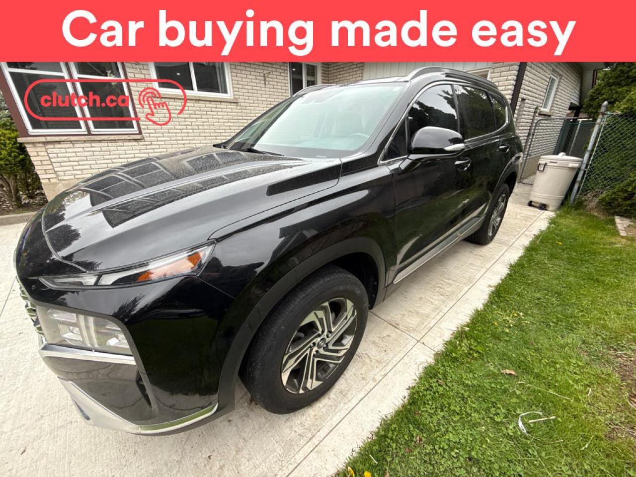 Used 2022 Hyundai Santa Fe Preferred AWD w/ Trend Pkg w/ Apple CarPlay & Android Auto, Rearview Cam, Dual Zone A/C for sale in Toronto, ON