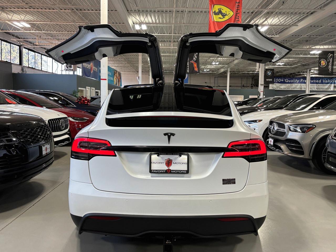 2022 Tesla Model X Plaid AWD|1020HP|6PASS|WHITEONWHITE|FSD|FULLPPF|++ - Photo #5