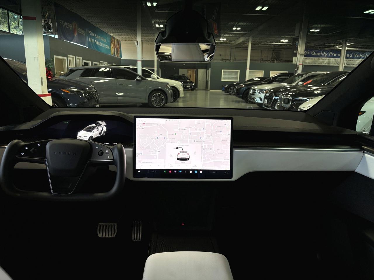 2022 Tesla Model X Plaid AWD|1020HP|6PASS|WHITEONWHITE|FSD|FULLPPF|++ - Photo #12