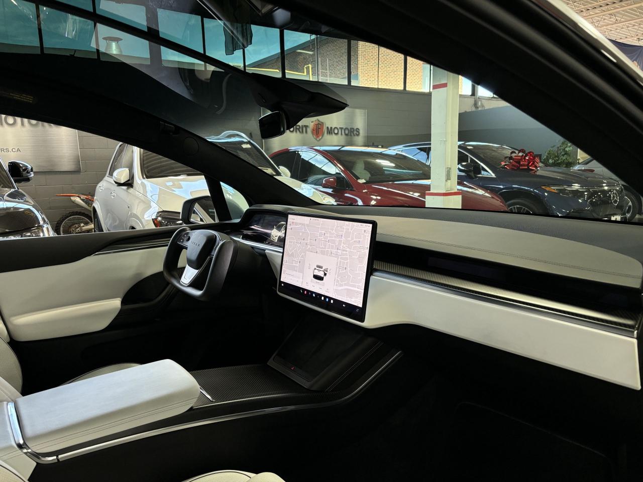 2022 Tesla Model X Plaid AWD|1020HP|6PASS|WHITEONWHITE|FSD|FULLPPF|++ - Photo #18
