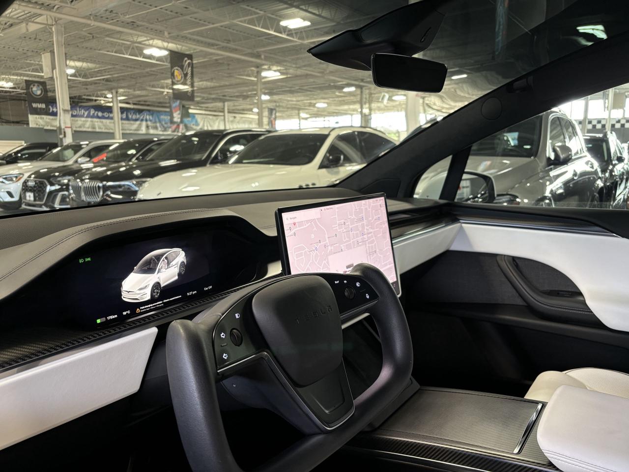 2022 Tesla Model X Plaid AWD|1020HP|6PASS|WHITEONWHITE|FSD|FULLPPF|++ - Photo #20