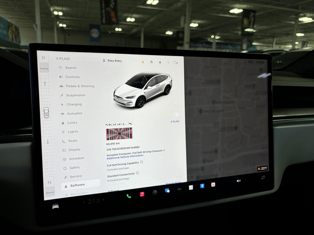 2022 Tesla Model X Plaid AWD|1020HP|6PASS|WHITEONWHITE|FSD|FULLPPF|++ - Photo #25