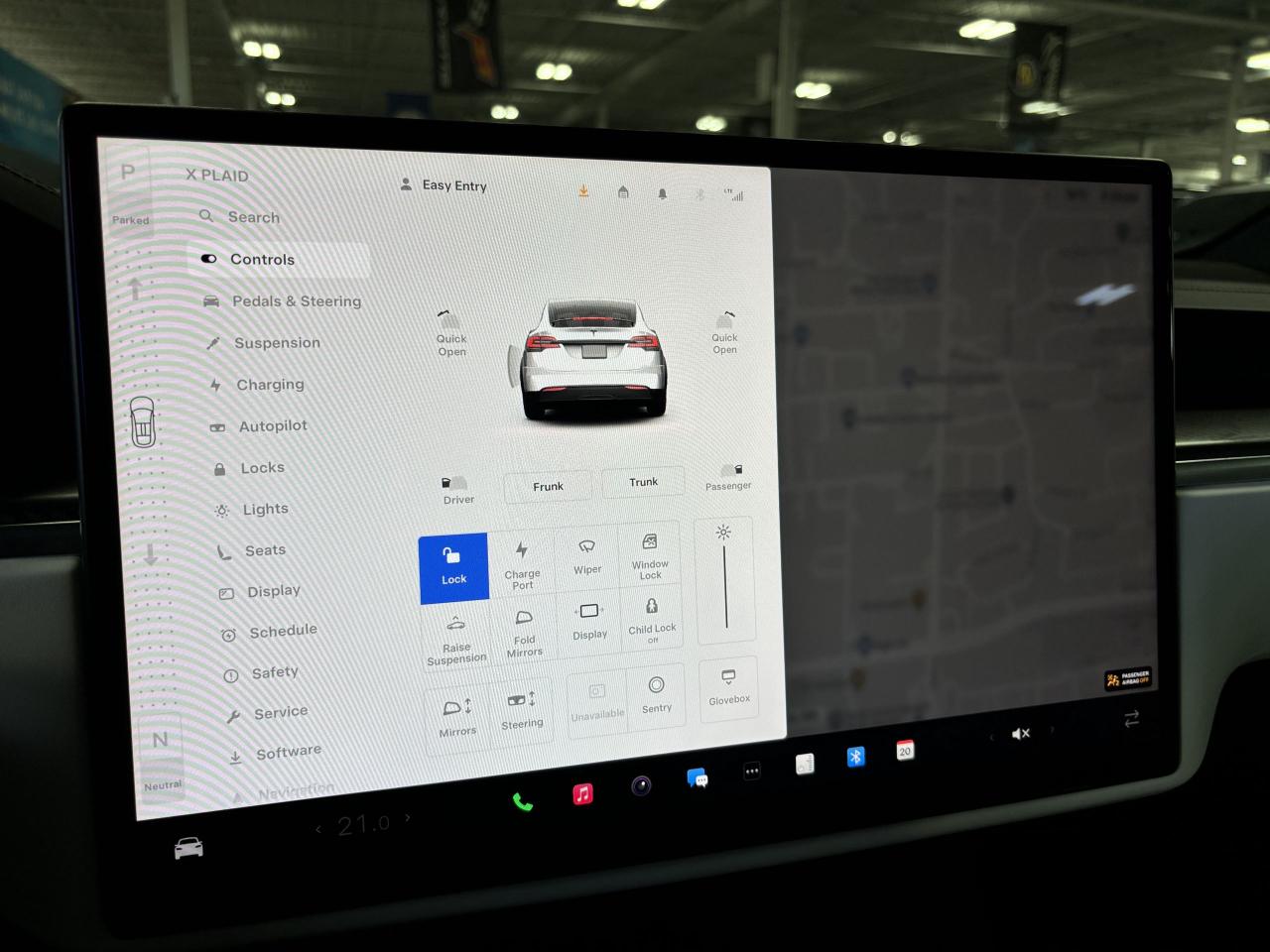 2022 Tesla Model X Plaid AWD|1020HP|6PASS|WHITEONWHITE|FSD|FULLPPF|++ - Photo #28