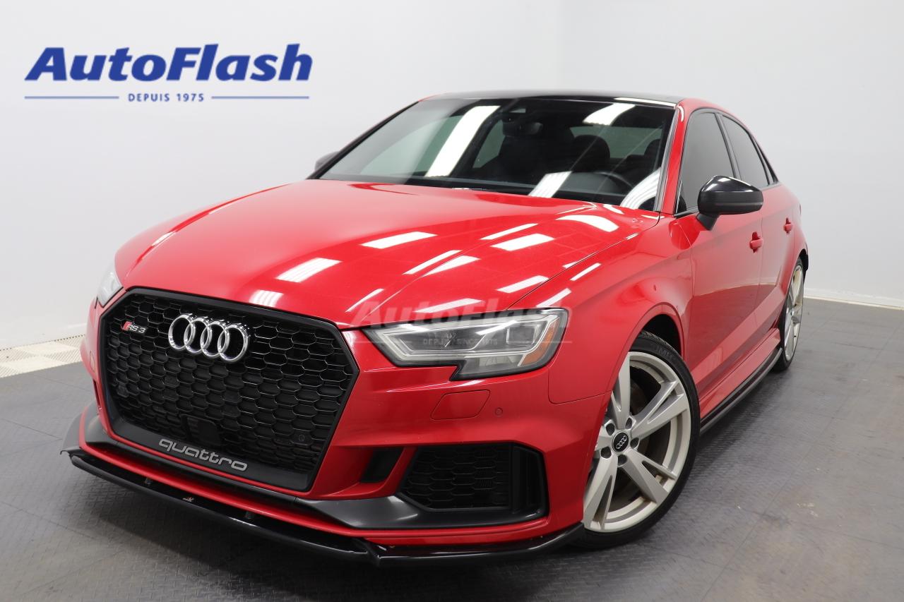 Used 2019 Audi RS 3 Sedan 394HP, QUATTRO, BANG & OLUFSEN AUDIO for sale in Saint-Hubert, QC