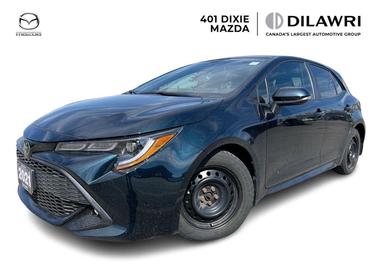 Used 2021 Toyota Corolla Hatchback CVT CARPLAY|LANE ASSIST|BLIND SPOT for sale in Mississauga, ON