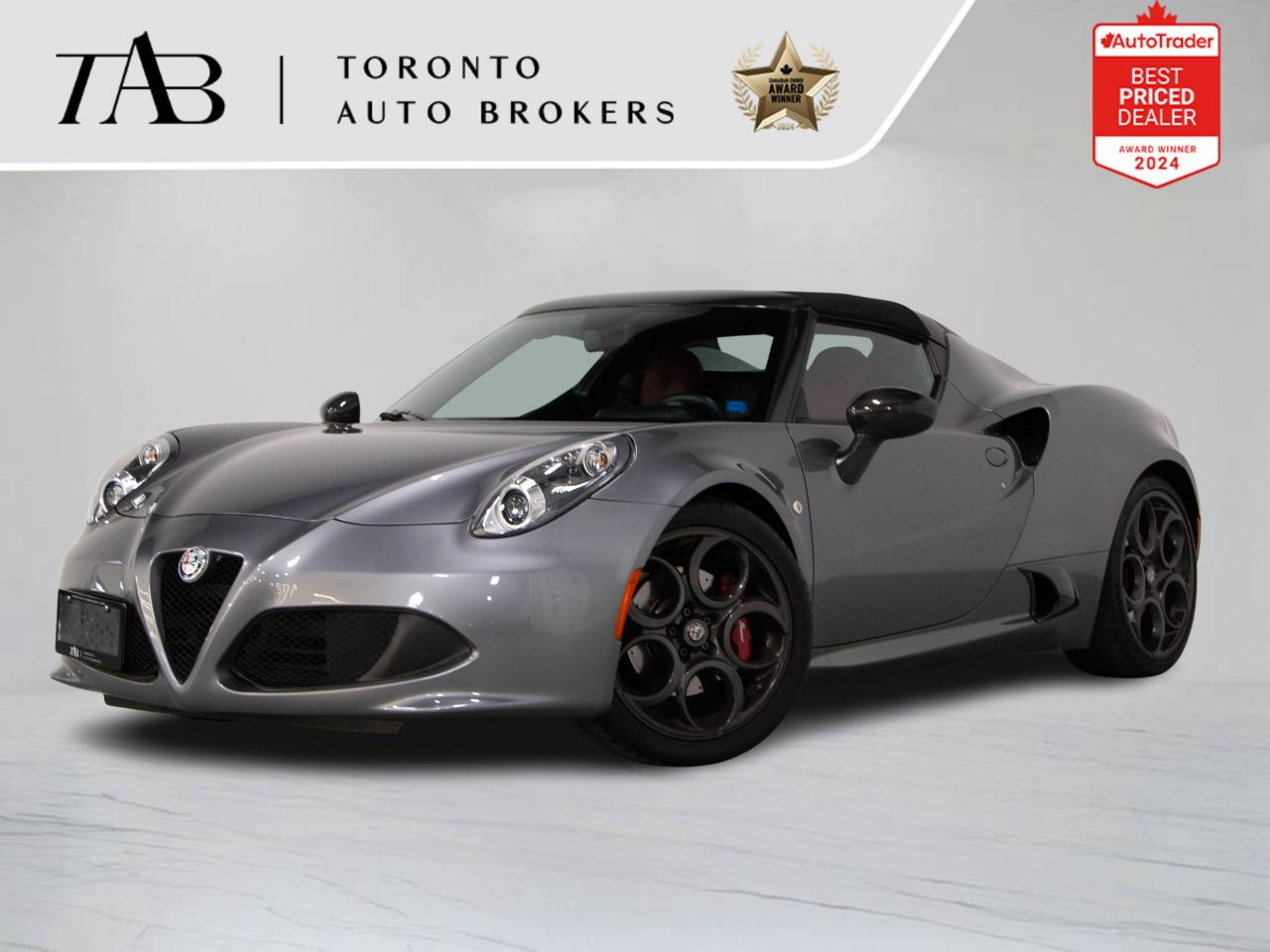 Used 2017 Alfa Romeo 4C Coupe SPIDER | CARBON TRIM | RED INTERIOR for sale in Vaughan, ON