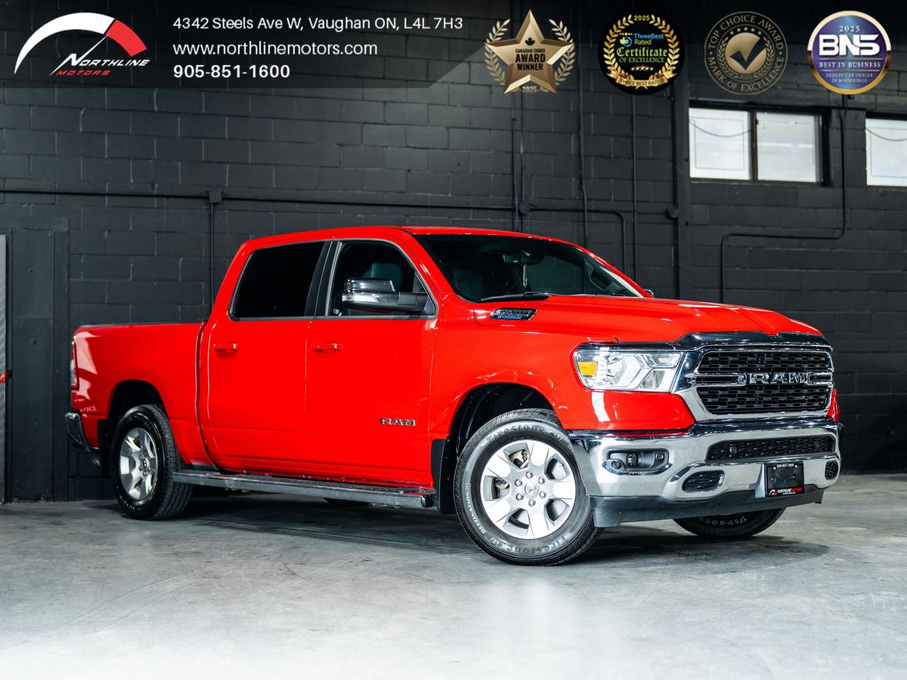 Used 2022 RAM 1500 Big Horn/NAV/CAM/CARPLAY/PARK ASSIST/KEYLESS for sale in Vaughan, ON