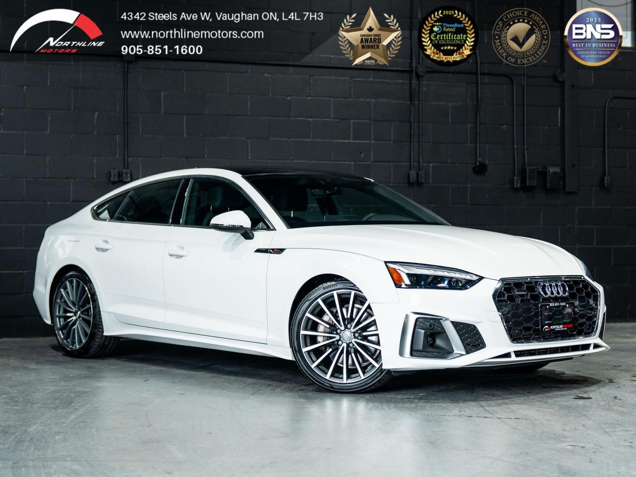 Used 2020 Audi A5 Sportback Progressiv/NAV/CAm/CARPLAY/DRIVER ASSISTANCE for sale in Vaughan, ON