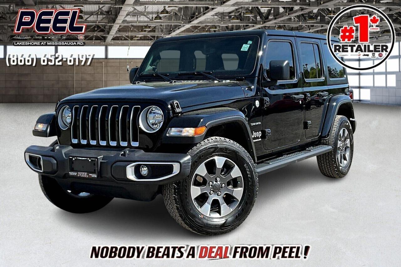 Used 2023 Jeep Wrangler Sahara | Heated Cloth Seats | Alpine | NAV | 4X4 for sale in Mississauga, ON