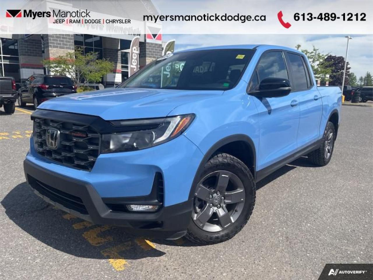 Used 2024 Honda Ridgeline TrailSport  - Leather Seats for sale in Ottawa, ON