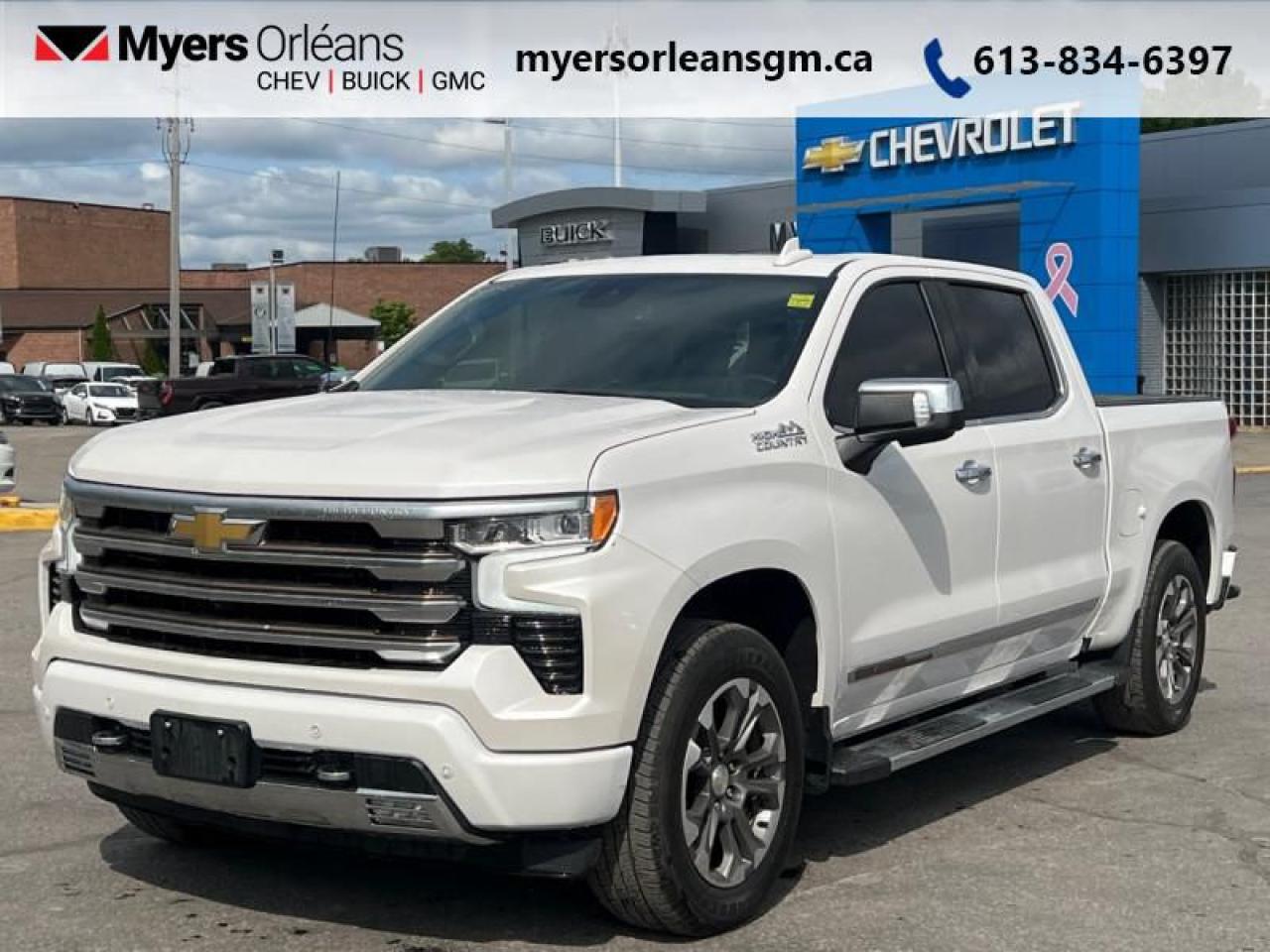 Used 2022 Chevrolet Silverado 1500 High Country  - Leather Seats for sale in Orleans, ON