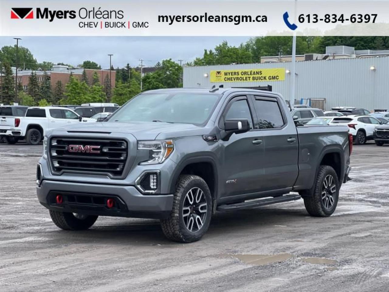 Used 2021 GMC Sierra 1500 AT4  - Leather Seats -  Cooled Seats for sale in Orleans, ON