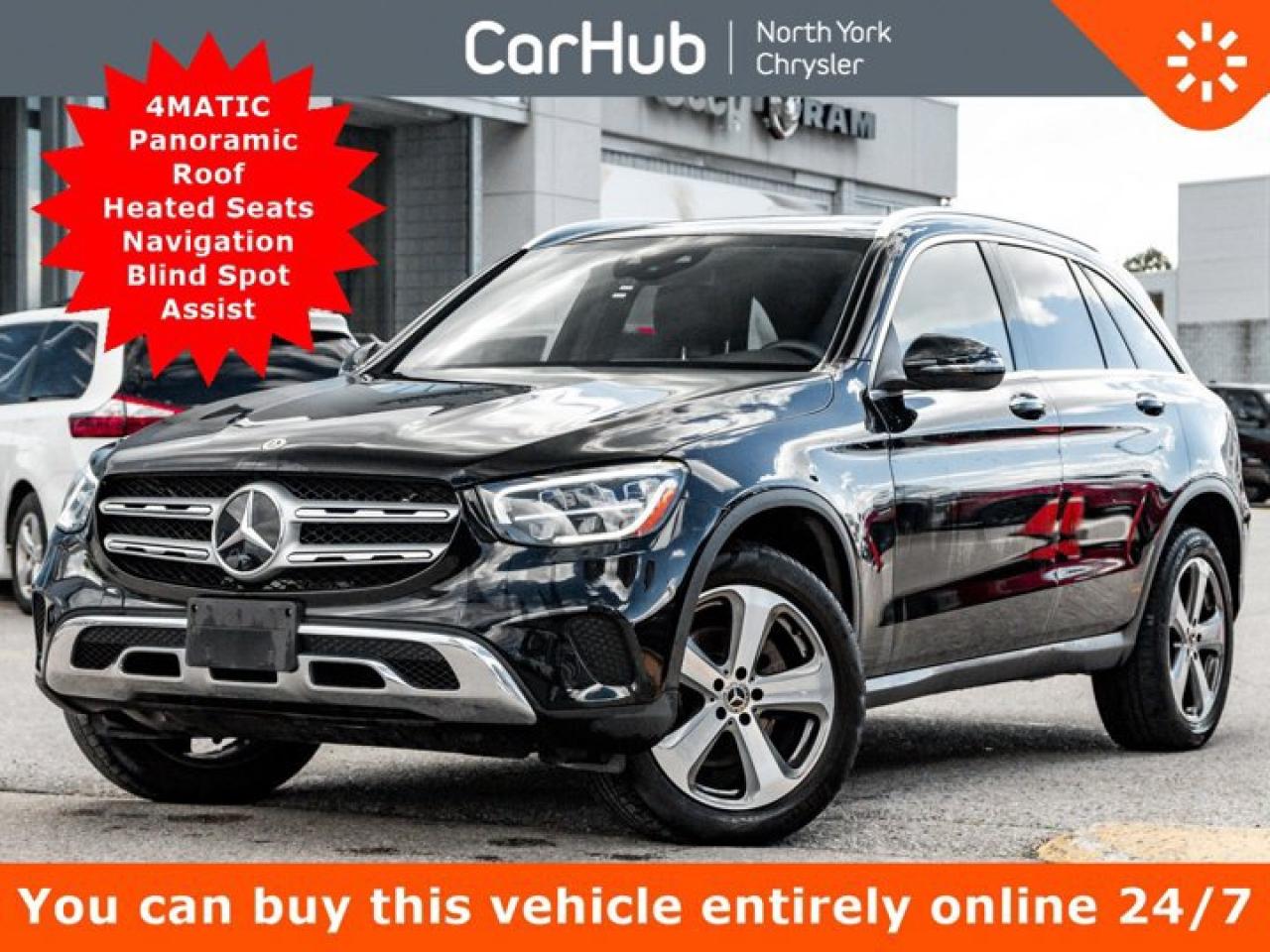 Used 2021 Mercedes-Benz GLC 300 4MATIC Panoroof Heated Seats Navi Blind Spot Assist for sale in Thornhill, ON