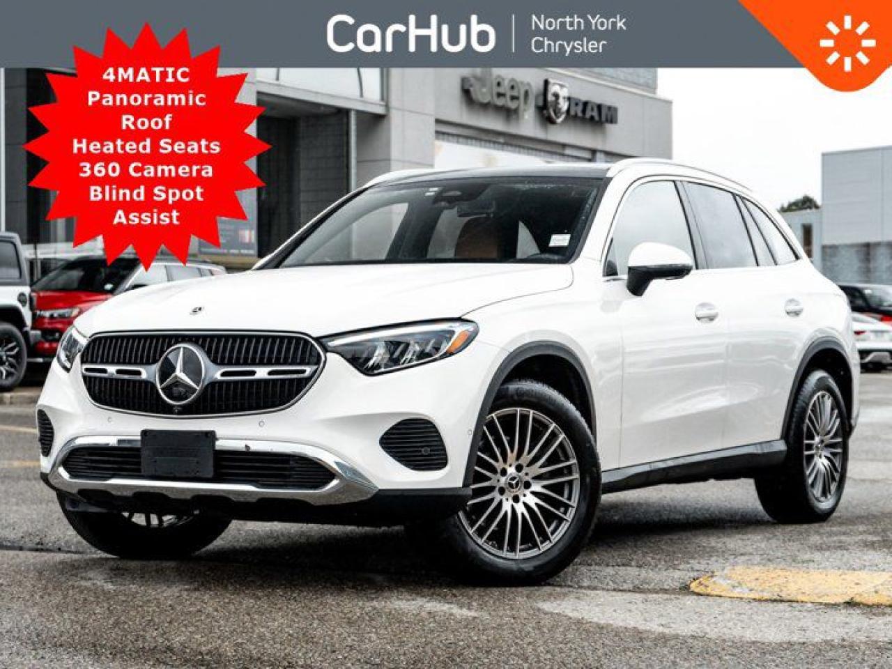 Used 2024 Mercedes-Benz GLC 300 4MATIC Panoroof Heated Seats 360 Cam Blind Spot Assist for sale in Thornhill, ON