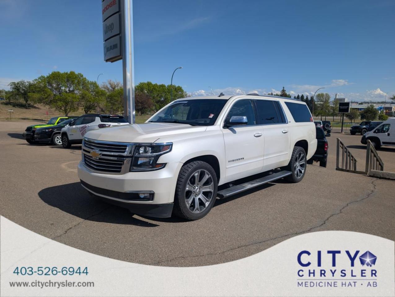 Used 2015 Chevrolet Suburban 4WD 4dr LTZ for sale in Medicine Hat, AB