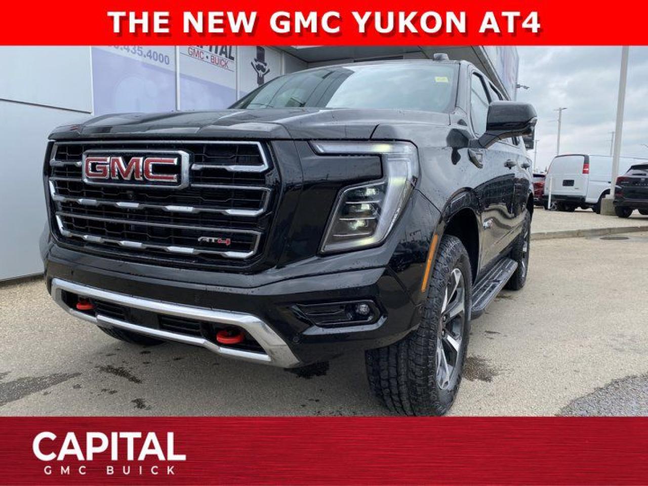 New 2025 GMC Yukon AT4 4WD for sale in Edmonton, AB