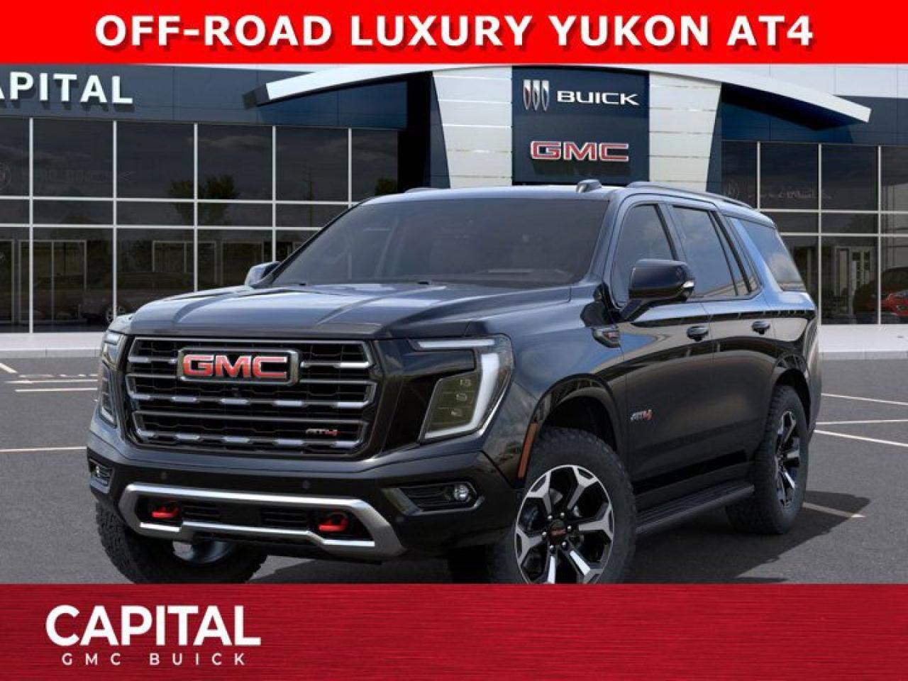 New 2025 GMC Yukon AT4 4WD for sale in Edmonton, AB