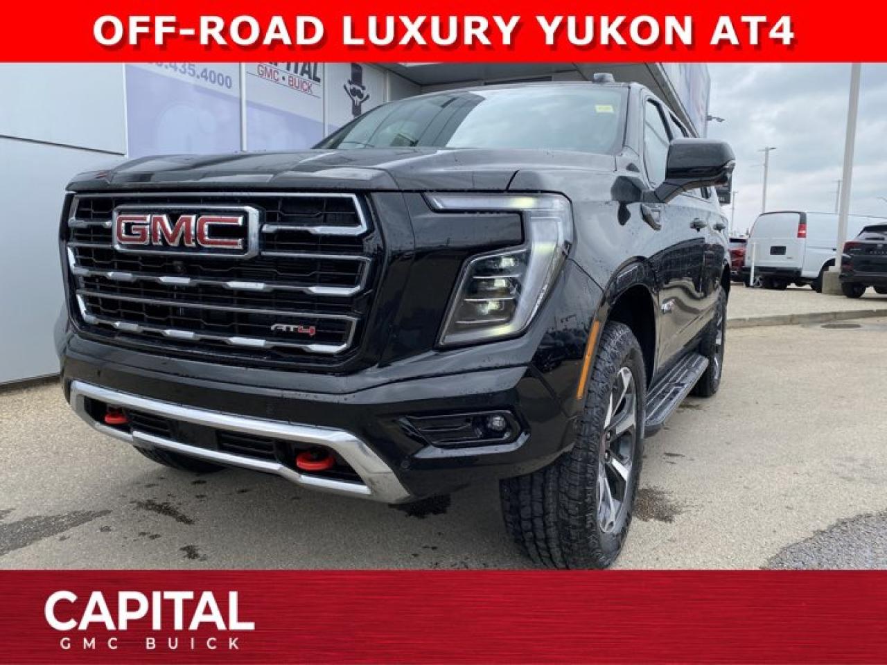 New 2025 GMC Yukon AT4 4WD for sale in Edmonton, AB