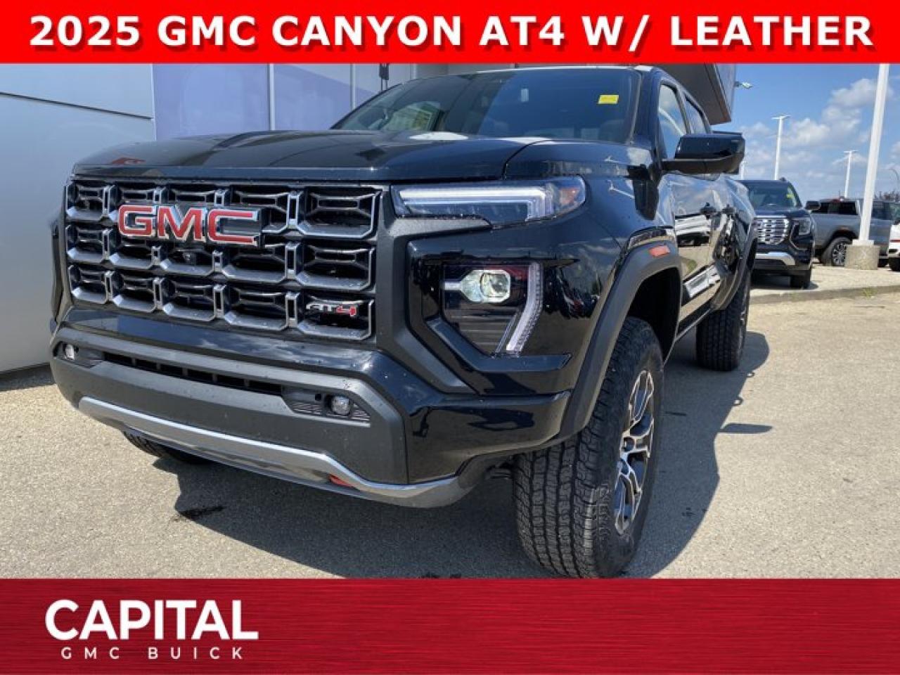 New 2025 GMC Canyon Crew Cab AT4 for sale in Edmonton, AB