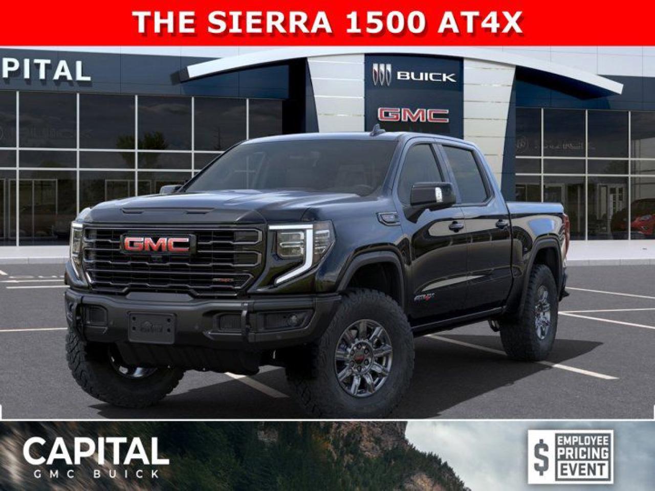 New 2025 GMC Sierra 1500 Crew Cab AT4X for sale in Edmonton, AB