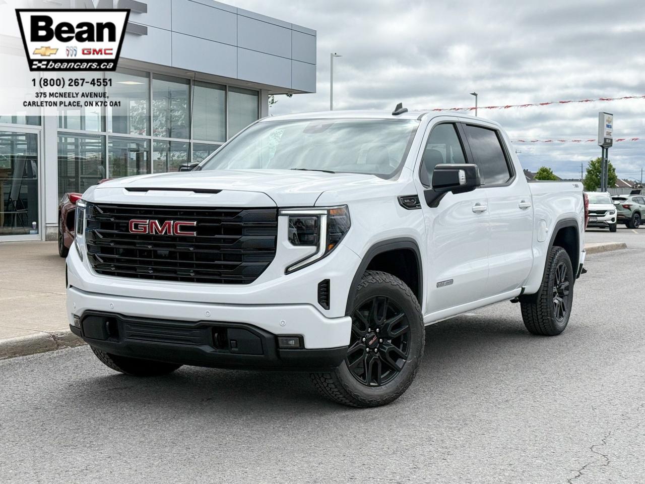 New 2025 GMC Sierra 1500 Elevation 5.3L V8 WITH REMOTE START/ENTRY, HEATED SEATS, HEATED STEERING WHEEL, CRUISE CONTROL, HD REAR VISION CAMERA, BOSE SOUND SYSTEM for sale in Carleton Place, ON